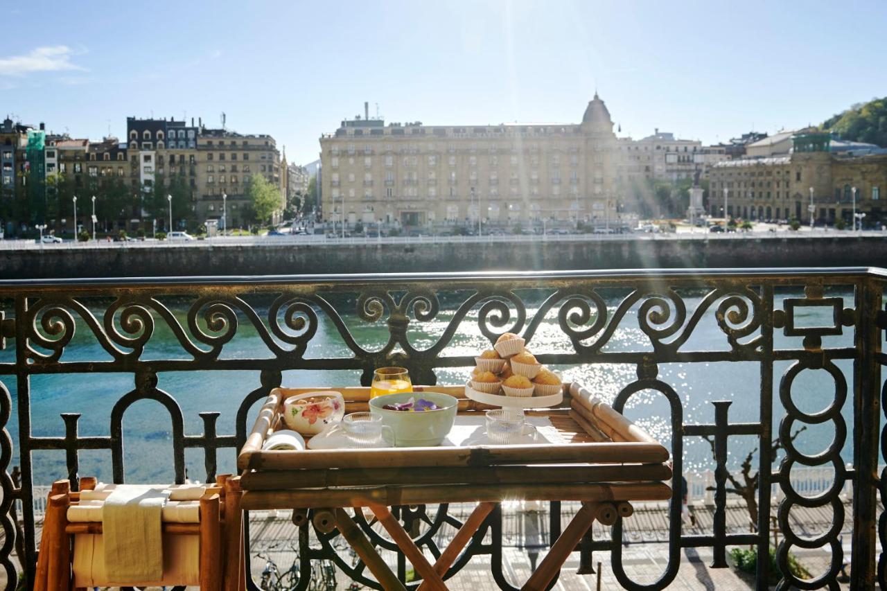 Deluxe Apt-Views To Historic Maria Cristina Hotel San Sebastián Exterior foto