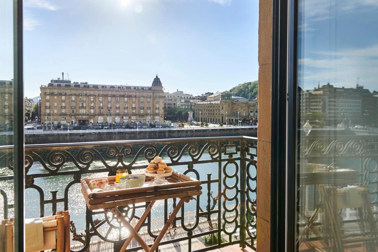 Deluxe Apt-Views To Historic Maria Cristina Hotel San Sebastián Exterior foto