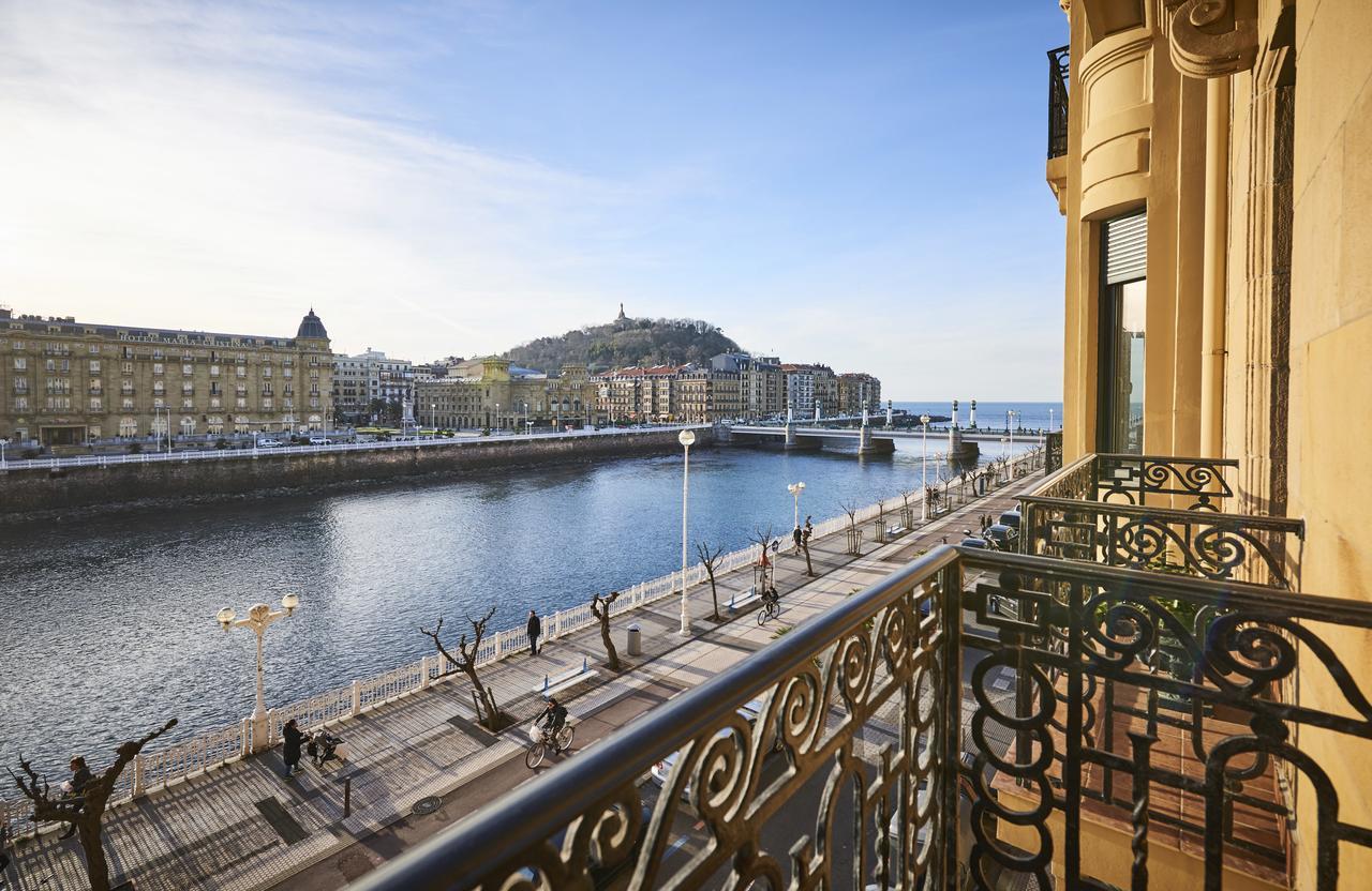 Deluxe Apt-Views To Historic Maria Cristina Hotel San Sebastián Exterior foto